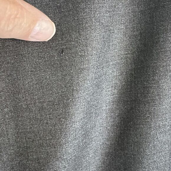 Hickey Freeman 100% Wool Vintage Blazer Sport Coat Jacket Gray 2 Button 46 Long - Picture 7 of 11